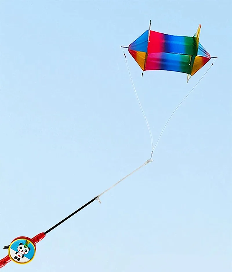 free shipping PE kite flying toys for children 3d kite paraglider kiteboard inflatable speelgoedsporten trompo con cuerda fun