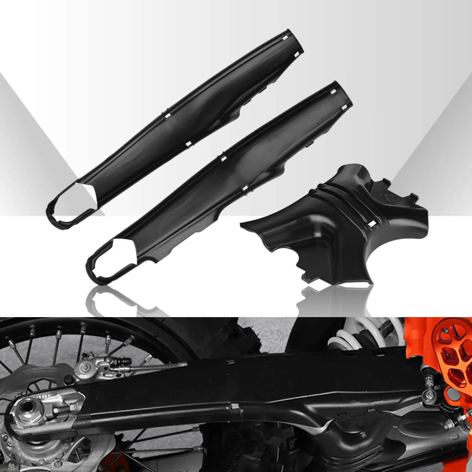 Motocykl Swingarm ramię wahadłowe obudowa ochronna dla KTM EXC EXC-F XC-W XCW-F 150 250 300 350 450 nowy 2024 Enduro pitbike