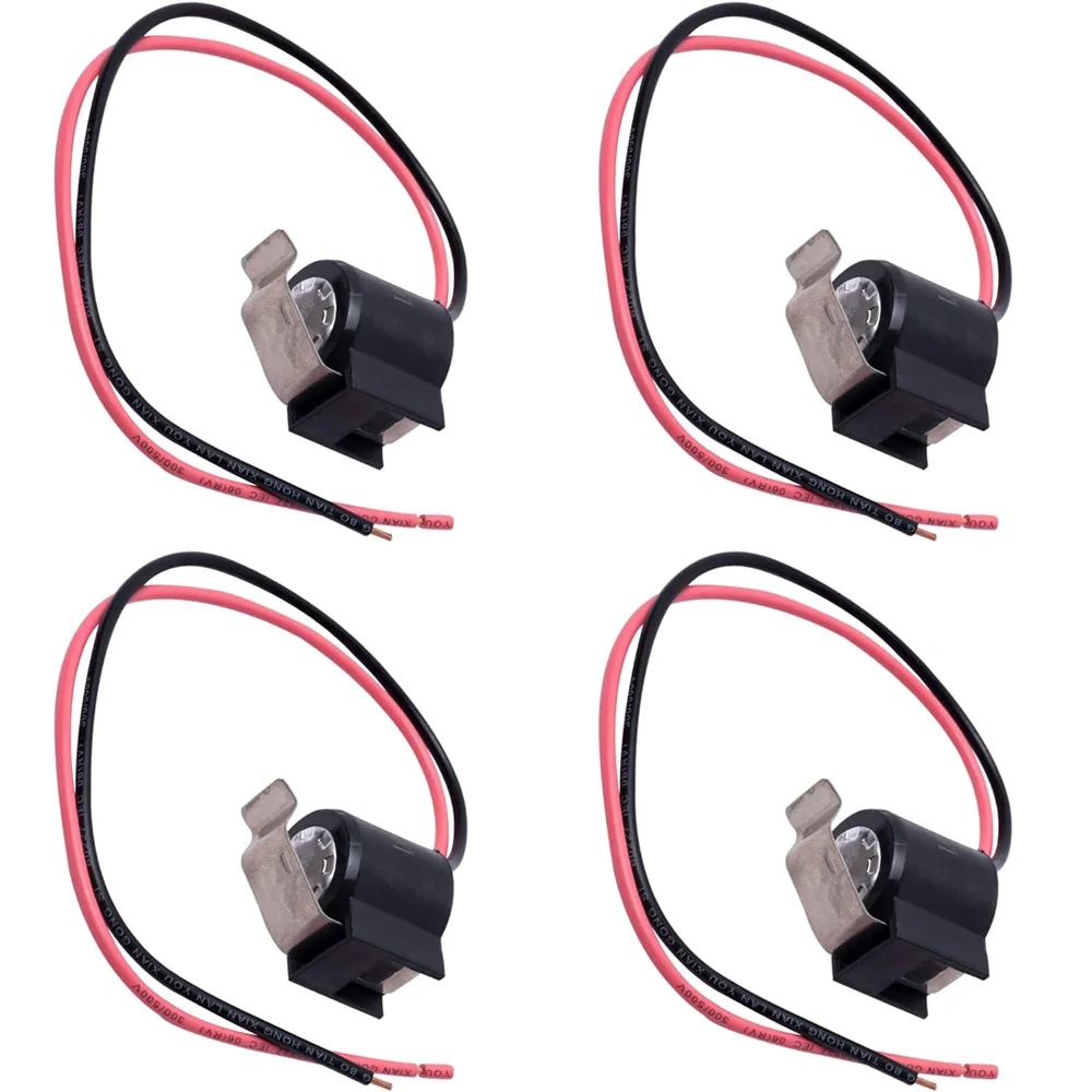 4PCS W10225581 Refrigerator Bimetal Defrost Thermostat for Whirlpool Kenmore PS11750673 AP6017375 2188824 2321799 W10260437