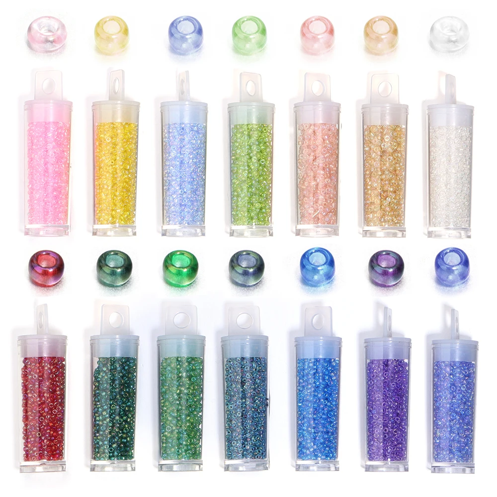 10g/15g/Lot 2mm Beads Czech Glass Seed Beads Small Round Loose Bead for DIY Earrings Bracelet Jewelry Making Accessories