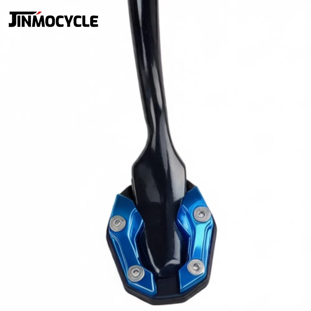 FOR YAMAHA XMAX300 R15 V3 V4 MT15 XMAX125 XMAX 250 125 R 15 MT 15 Motorcycle Kickstand Side Stand Enlarger Extension Plate Pad