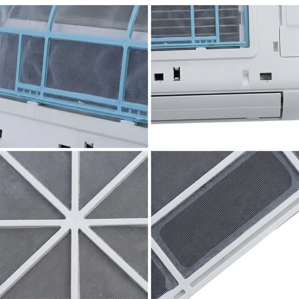 For Midea Air Conditioner Dust Protection 2pcs Indoor Unit Accessories for Effective Dust Control and Improved