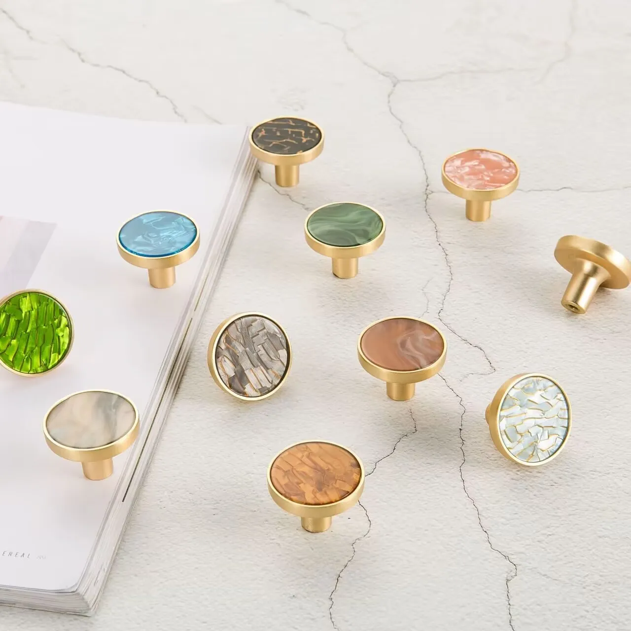 Handles Drawer Cabinet Furniture Kitchen Handles for Cabinet Knob Door Drawer Furniture Kitchen Knob Decorate Diamonds Fashion