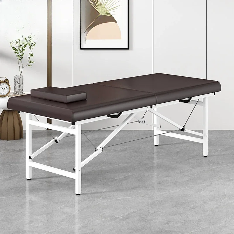 

Adjust Folding Massage Table Full Body Medical Luxury Tattoo Massage Table Cosmetic Knead Lettino Estetista Salon Furniture