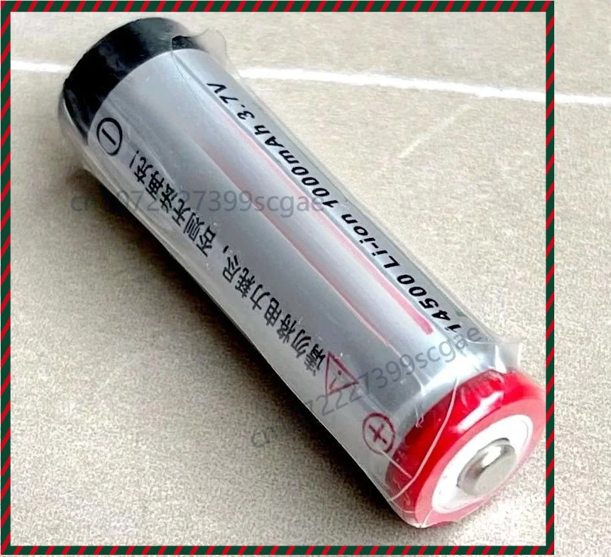6pcs 14500 AA 3.7V 1000mAh Rechargeable Lithium Battery For SMALL SUN