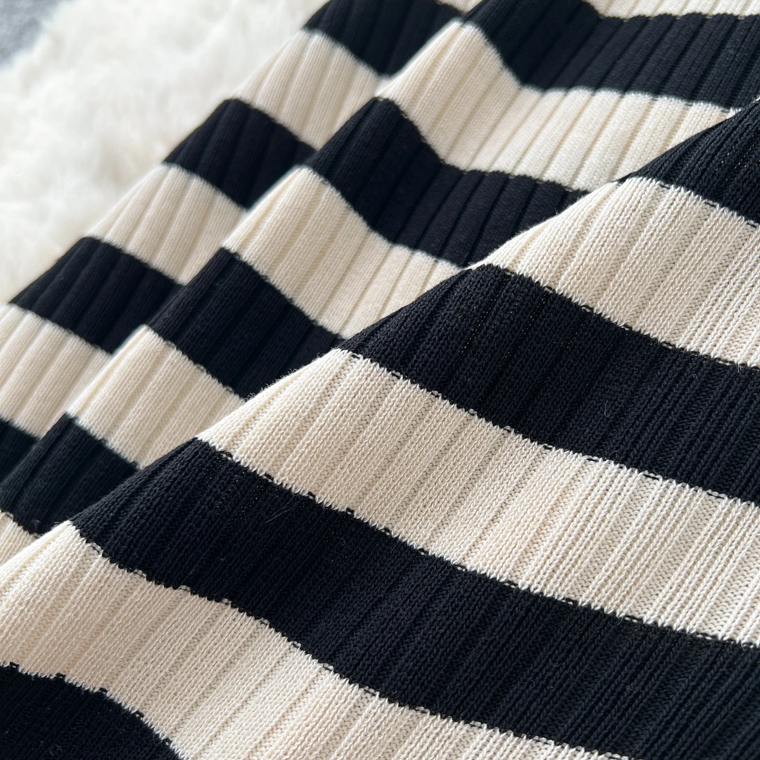 Chic vintage Polo-Neck Knit patchwork split slim Elegant Fairy korean fashion Boho Sundress women clothing dress