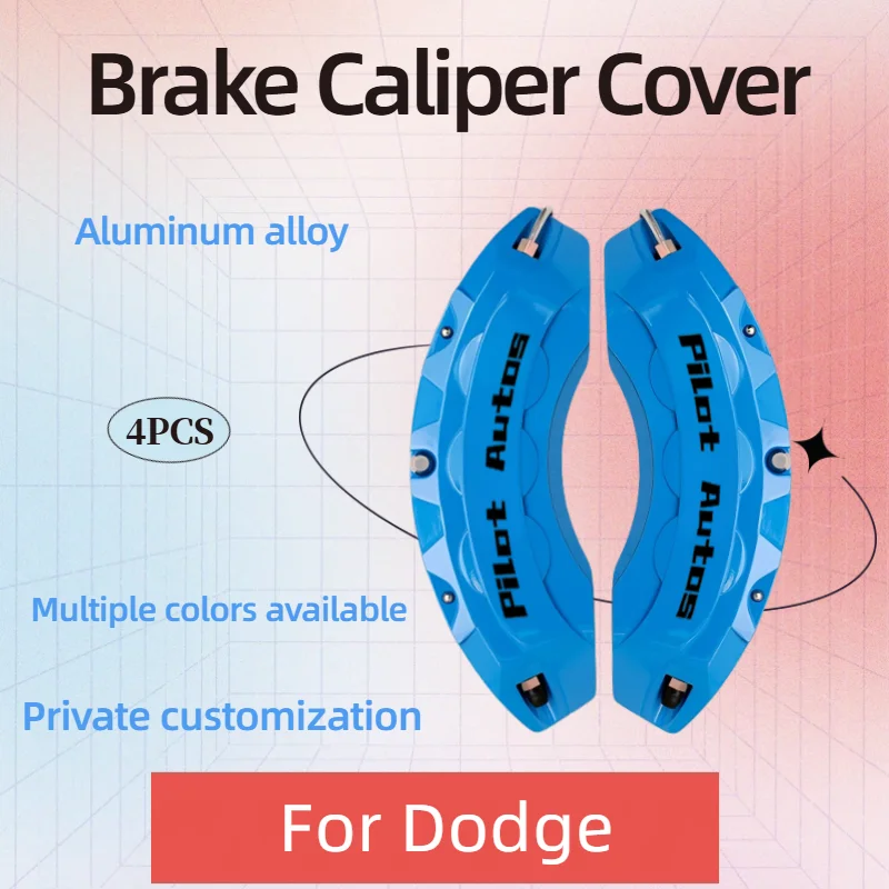 Cubiertas de Caliper de Freno para Autos Dodge, Marca Pilot, Kit de Aleación de Aluminio, Compatible con Challenger, Viper, SRT, Nitro, Journey