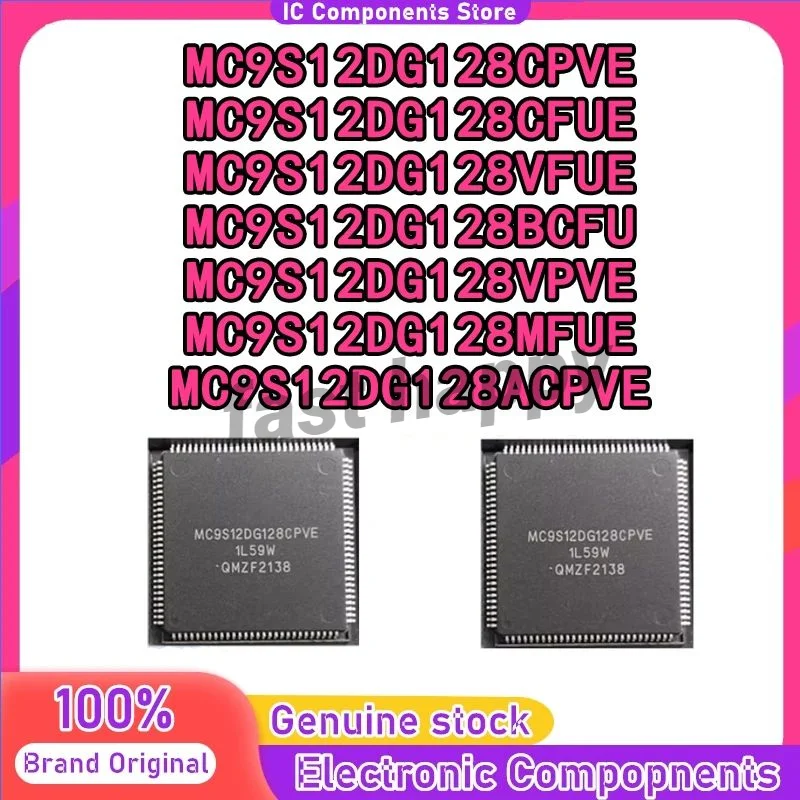 

2PCS MC9S12DG128CPVE MC9S12DG128CFUE MC9S12DG128VFUE MC9S12DG128BCFU MC9S12DG128VPVE MC9S12DG128MFUE MC9S12DG128ACPVE in stock