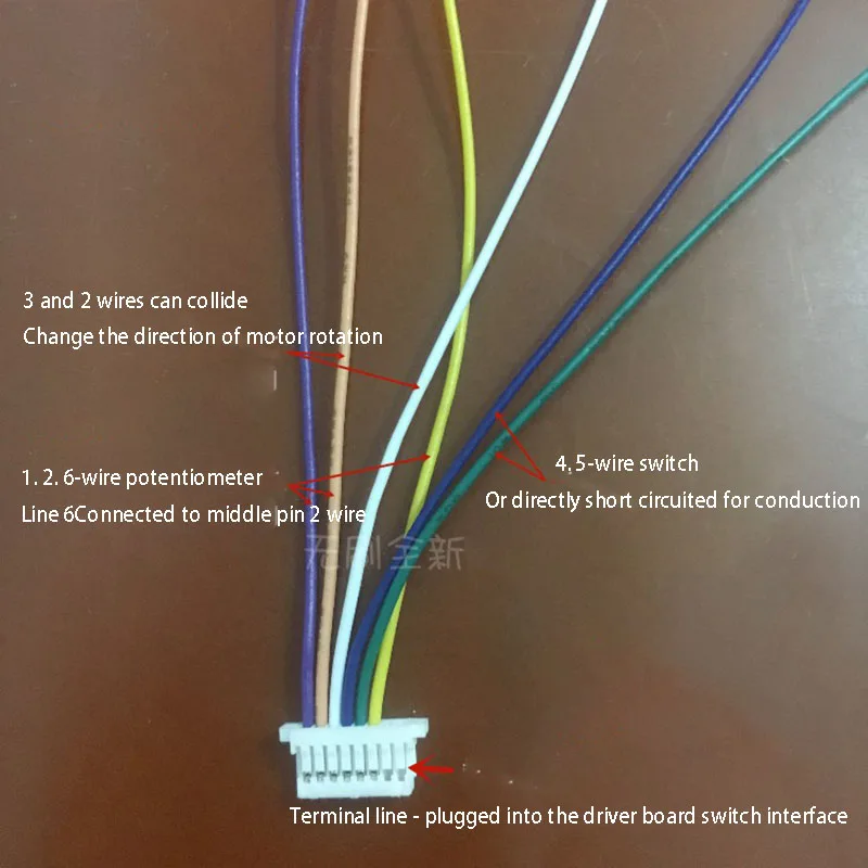 18v21v Potentiometer Stepless Speed Regulation Brushless Motor Control Board Driver DIY Is Suitable for Enthusiasts