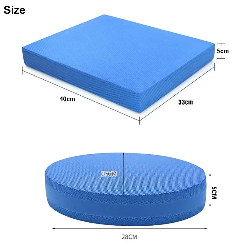 ヨガマット,残高パッド,フォームエクササイズパッド,滑り止めバランスクッション,フィットネスボディビルディング用バランスボード