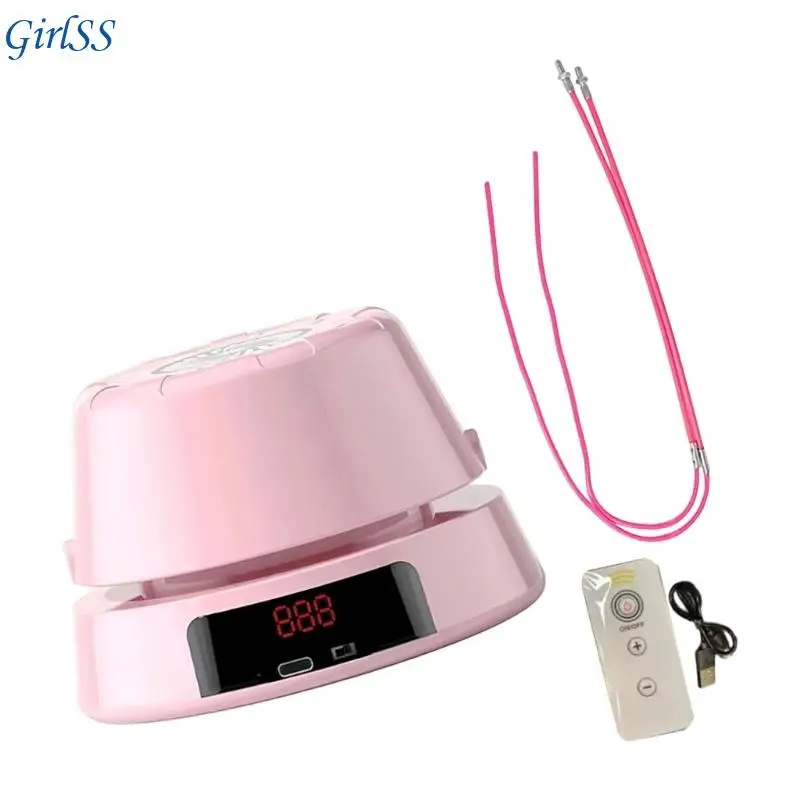 Automatic Rope Skipping Machine with Three-Number Counter and Powered Rhythm for School Physical Training, Fitness Practice T4MB