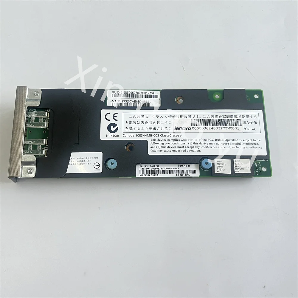 FOR IBM 360M4 Mellanox ConnectX-3 Module 10 Gigabit Card Mezz 00J6248 Optic Card 100% Testing Perfect