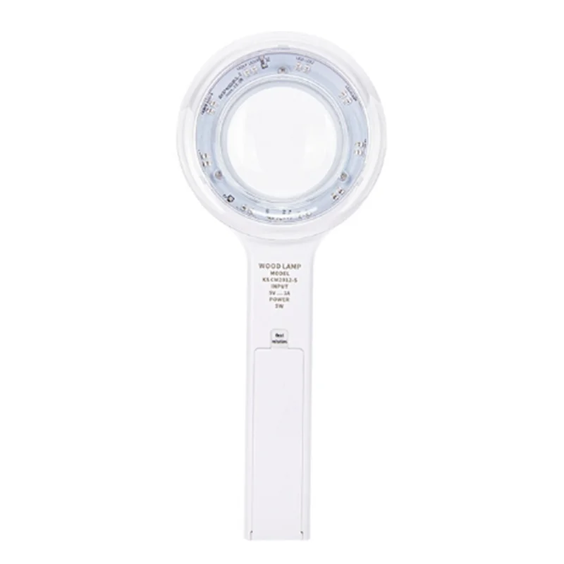 

AT14 Woods Lamp Skin Analyzer For Skin UV Magnifying For Beauty Facial Testing Wood Lamp Light Skin Analysis Detection