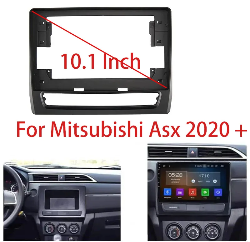 

Car Frame Fascia Adapter For Mitsubishi Asx 2020+ 10.1 Inch Android Android Radio Dash Fitting Panel Kit