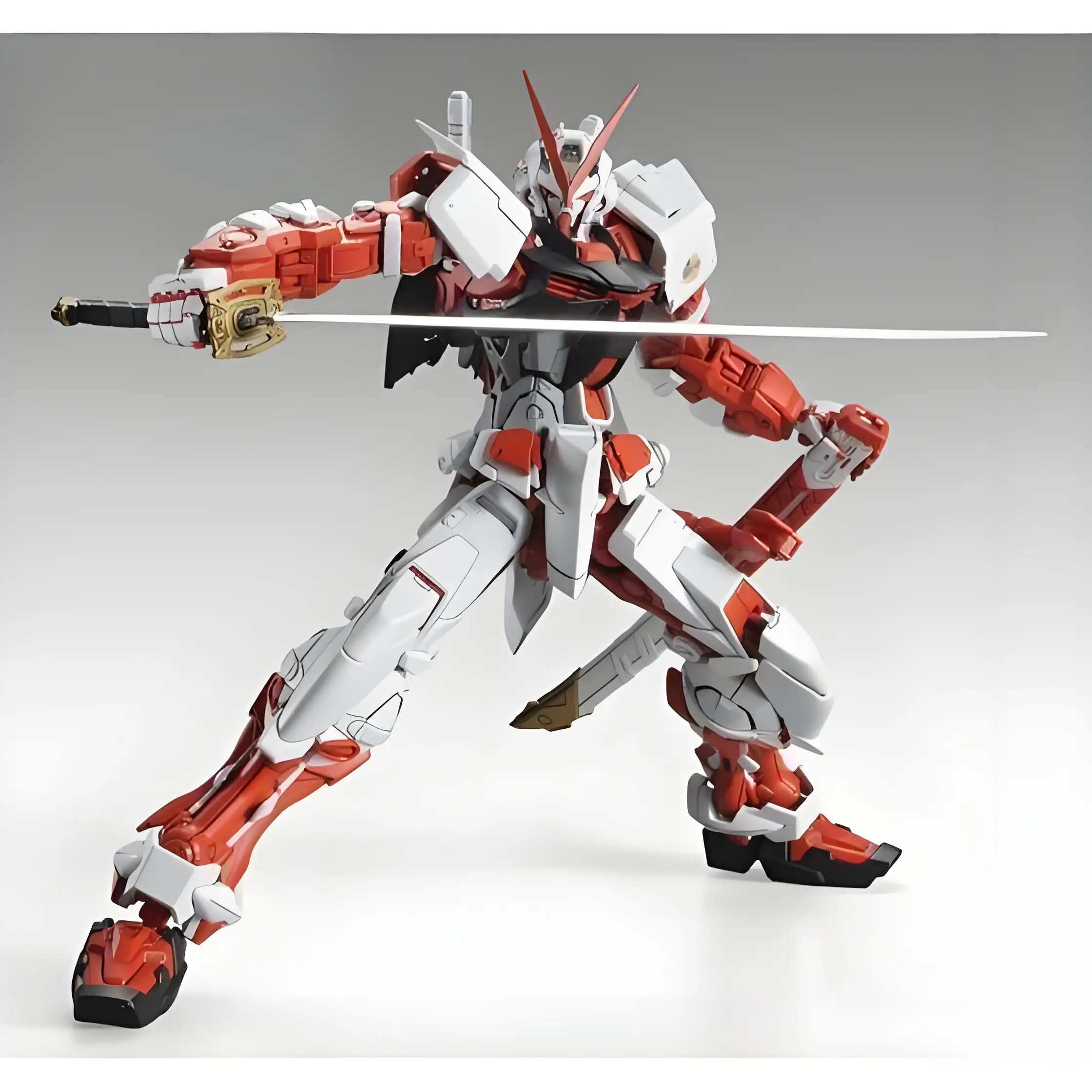 Bandai Original MODELL KIT GUNDAM MG 1/100 GUNDAM ASTRAY ROTER RAHMEN Anime Action Figure Montage Modell Spielzeug Modell Geschenke Für jungen