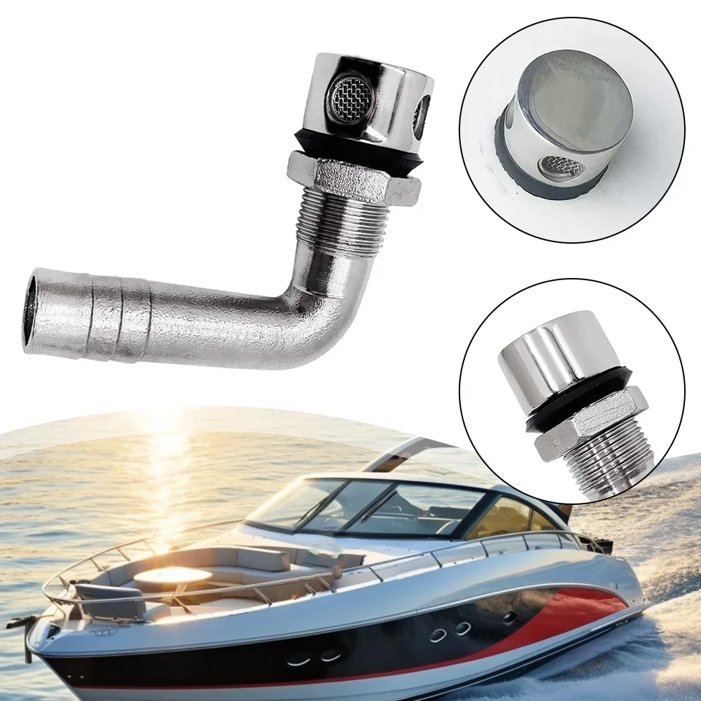 

1pcs Car Stainless Steel 316 Boat Fuel Tank Thru Hull Vent Fuel Breather Vent Marine Yacht Exhaust Valve
