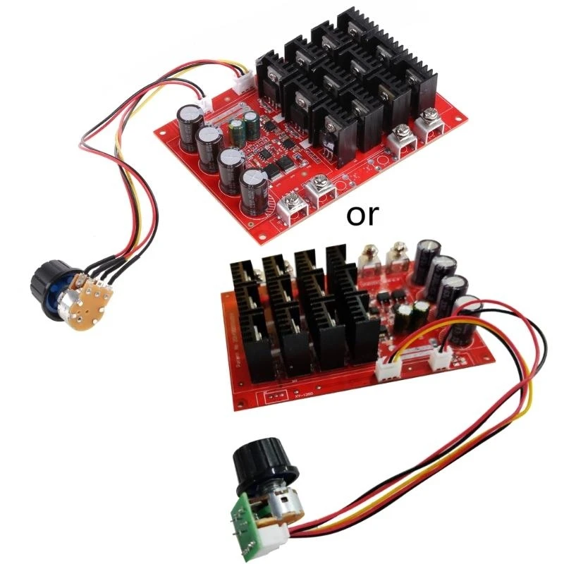 10-50V 60A Motor Speed Control PWM HHO RC Controller 3000W 12V 24V 48