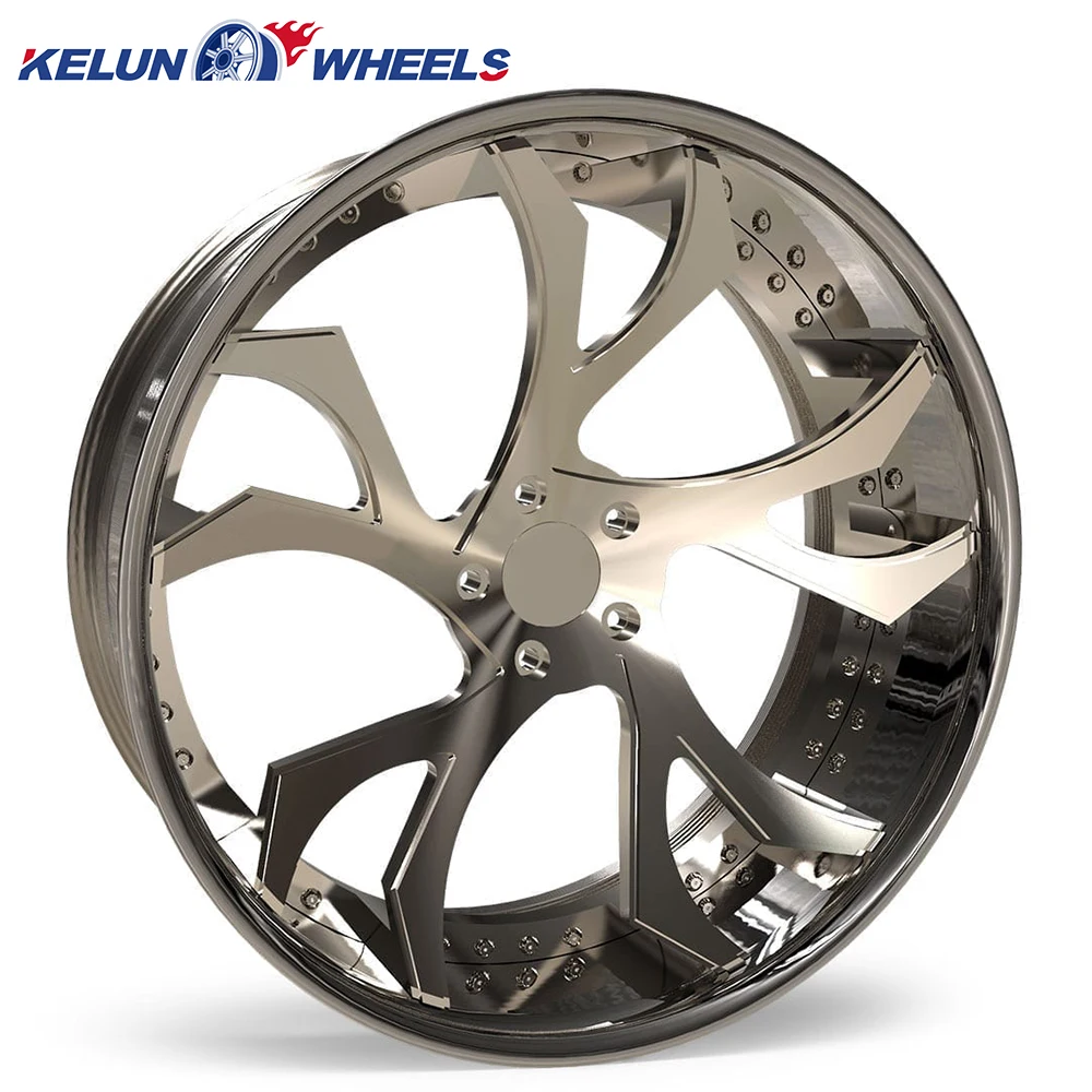 26*9 26*10 Inch Alloy Wheels  Multi Spoke Brush Disc  Forged Concave Rims