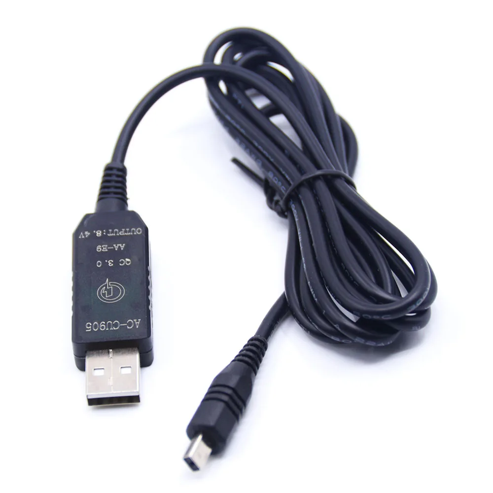 AA-E9 USB DC Power Cable for Samsung AA-E8 AA-E7 AA-E6A AD44-00101A 00091A VP-DX200 VP-DX2050 VP-DC175WB AD39-00028A ​HMX-H100