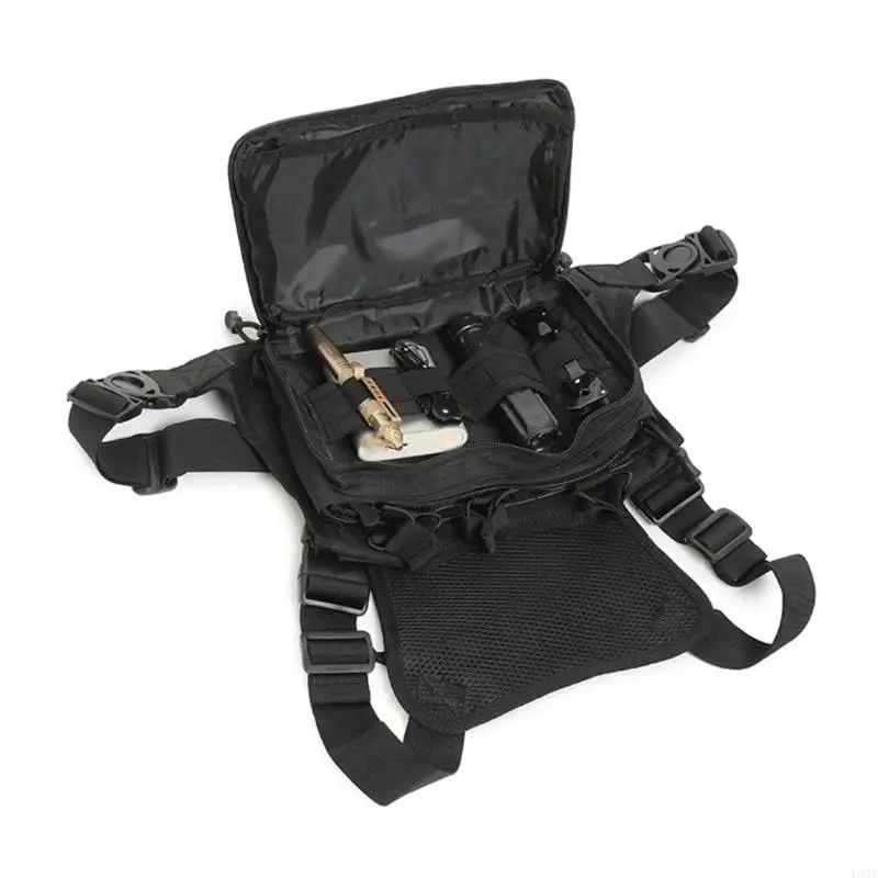Oxford Cloth Running Chest Bag with Comfortable Shoulder Strap Enduring 