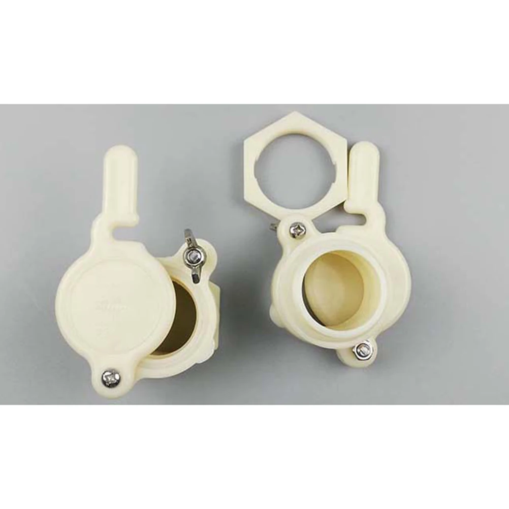 

2 pcs Nylon Honey Gate For Bucket Beekeeping Bottling Tool Beekeeper Equipment Yellow Durable Stainless Steel Screws