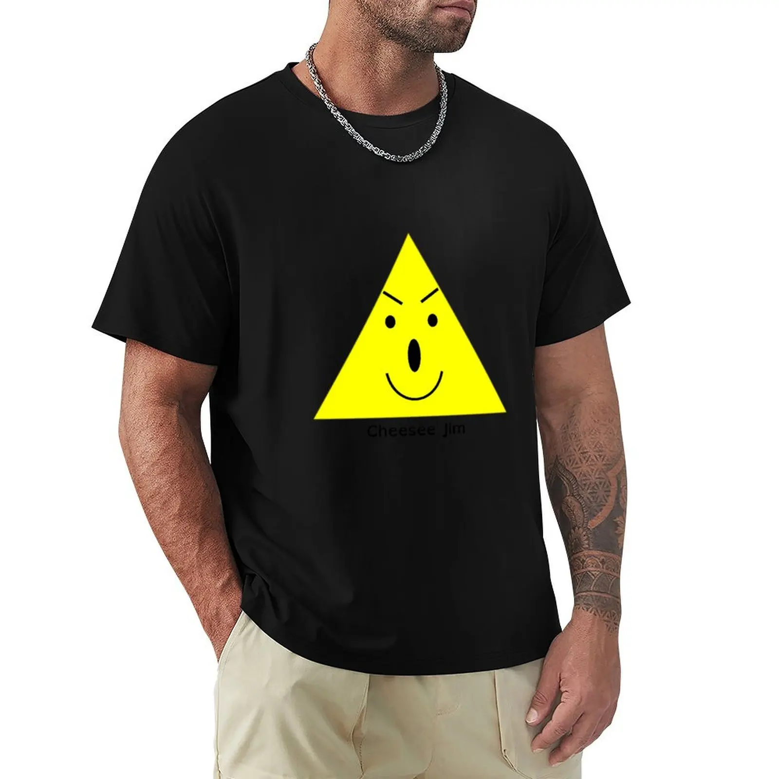 Cheesee Jim Designs - The Original Jim T-Shirt Casual Soft Cotton Short Sleeve Tee