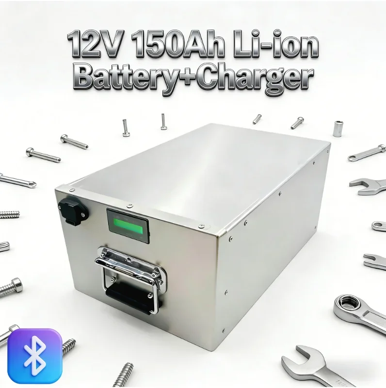 

Литий-ионный аккумулятор 12В 150Ач | Альтернатива свинцово-кислотным аккумуляторам, высокопроизводительная литий-железо-фосфатная (LiFePO4) батарея