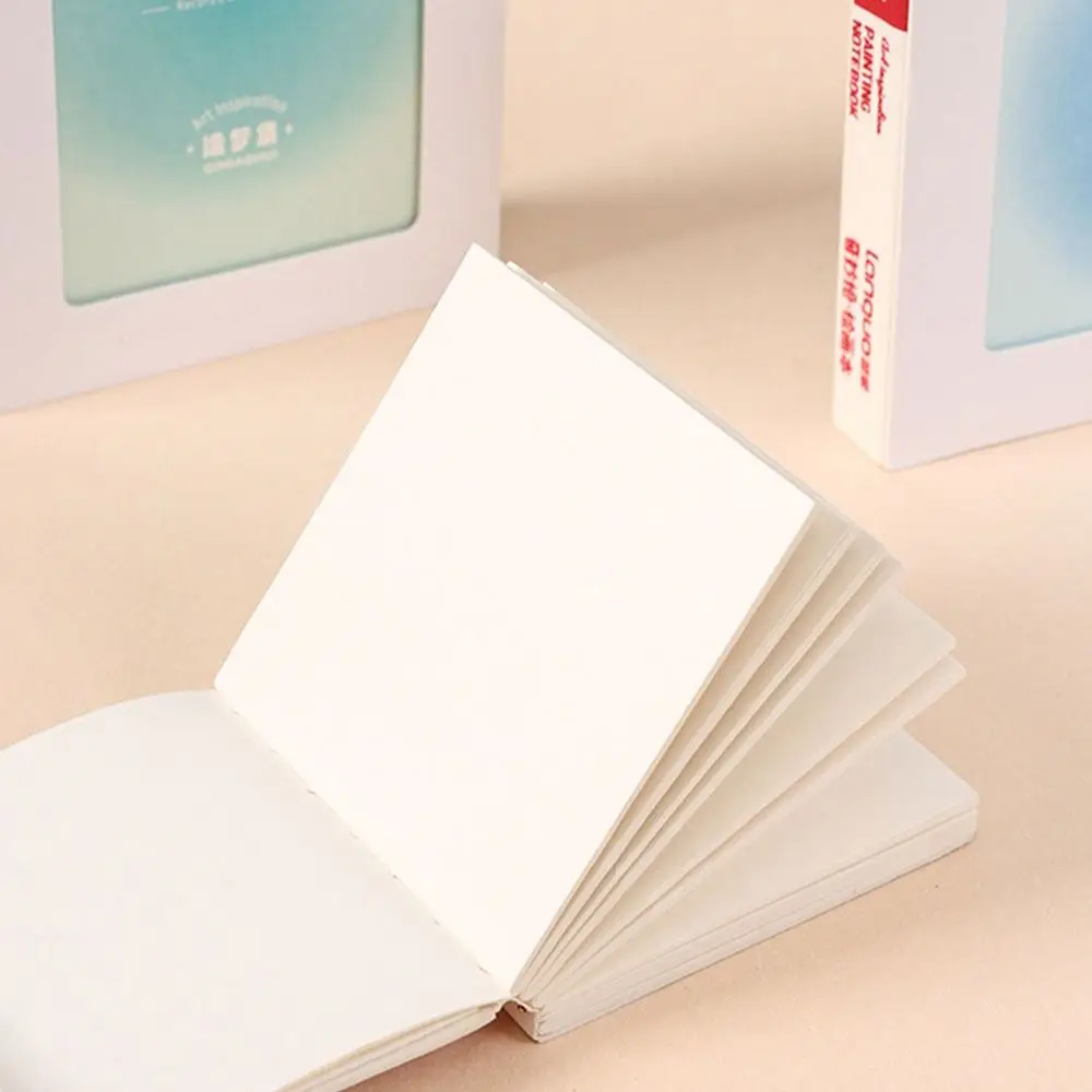 Quaderno da disegno in cartone spesso fai-da-te Ispirazione strappabile Record Sketchbook 48 fogli Libro di pittura Pennarello acrilico
