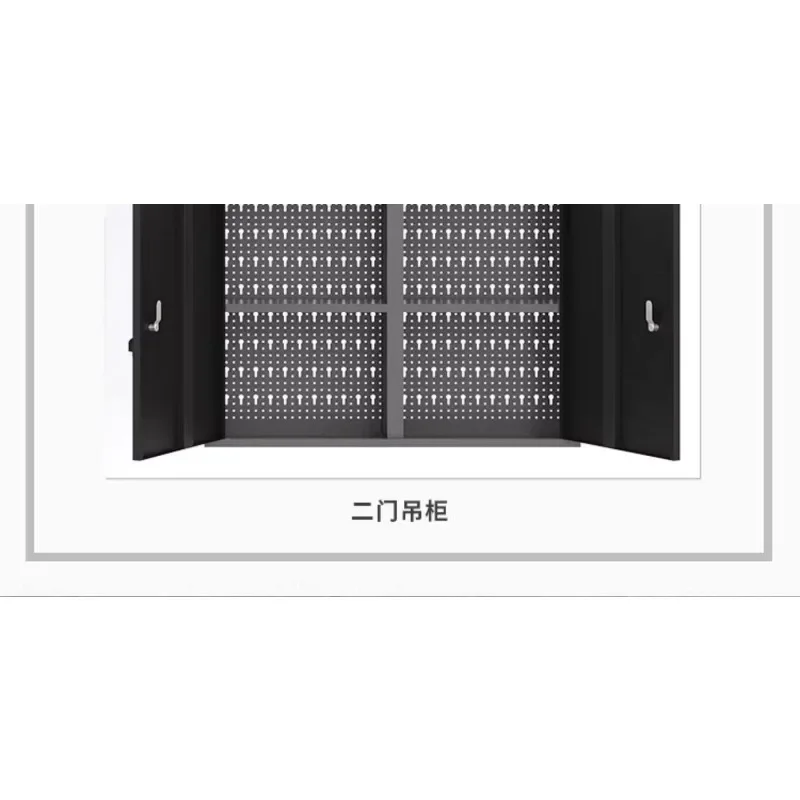 Heavy Tool Cabinet Iron Cabinet Thickened Wall Mounted Hardware Tool Box Workshop Garage Locked Storage Cabinet