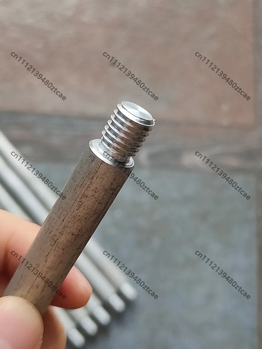 Aluminum Alloy Shortwave Antenna Ground Anchor M10 Screw Fixing Base Accessory