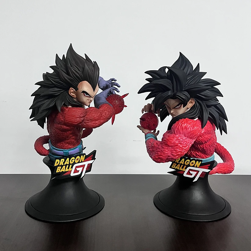 IN MAGAZZINO VF studio Dragon Ball GT Anime Figura Super Saiyan4 Son Goku Vegeta Busto Figurine Statua IN PVC Modello Da Collezione Regalo Giocattolo