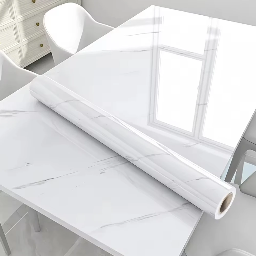 Self-adhesive Wall Wallpaper Self Adhesive Waterproof and Oil Resistant High Temperature Resistance Wallpaper for Furniture Home