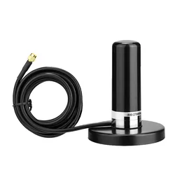 4G 3G 2G GSM Antenna base station waterproof antenna omnidirectional 35dB high gain Vehicle Mobile Radio Antenna Magnetic Base