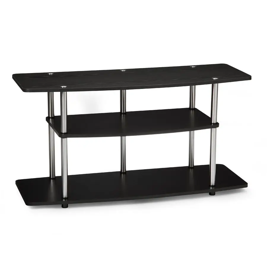 

Designs2Go No Tools 46 inch 3 Tier Wide TV Stand, Black