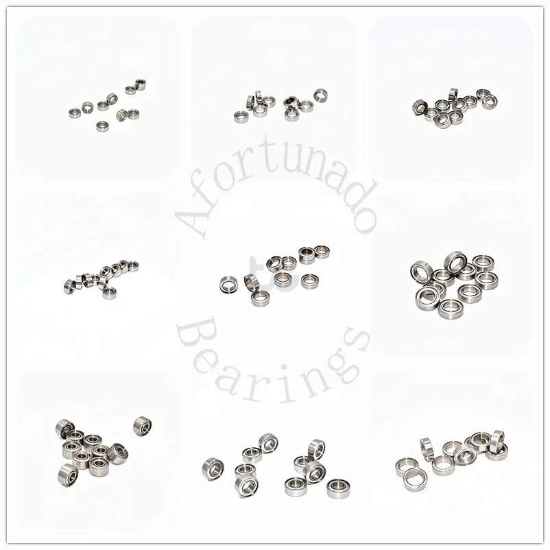 Metalowe uszczelnione miniaturowe łożyska ze stali chromowanej 10 sztuk mr62zz mr84zz mr94zz mr115zz mr126zz mr137zz