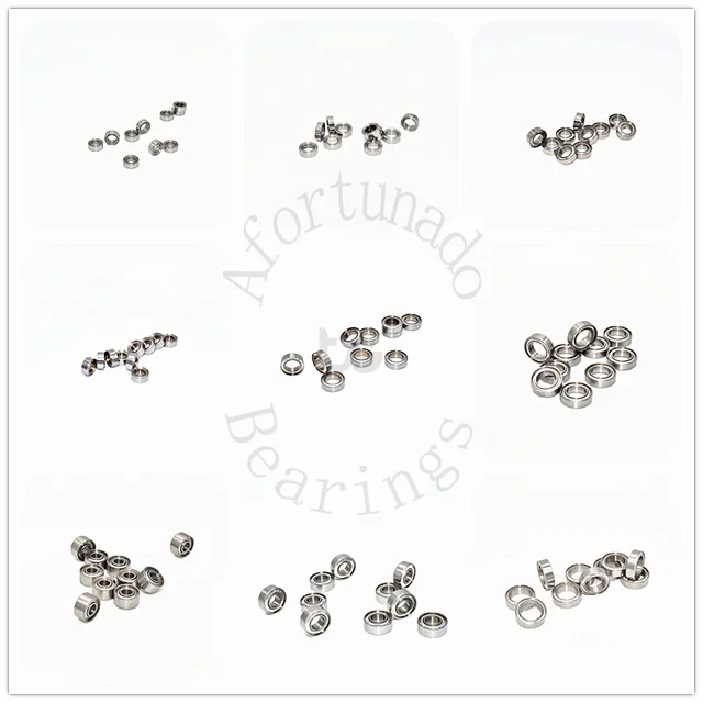 Metalowe uszczelnione miniaturowe łożyska ze stali chromowanej 10 sztuk mr62zz mr84zz mr94zz mr115zz mr126zz mr137zz