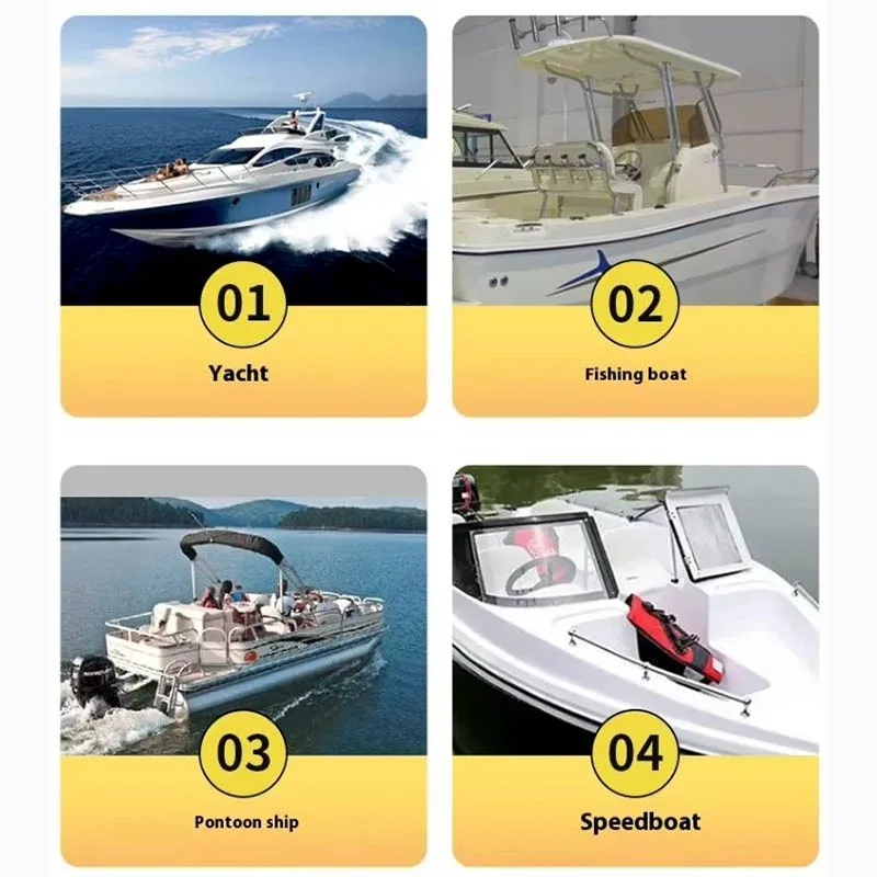 Marine Boat Handle Door Grab Bar Handrail Oval Stainless Steel Rail Grip for Hatch Deck Boat Accessories 220/230/400/450/600mm