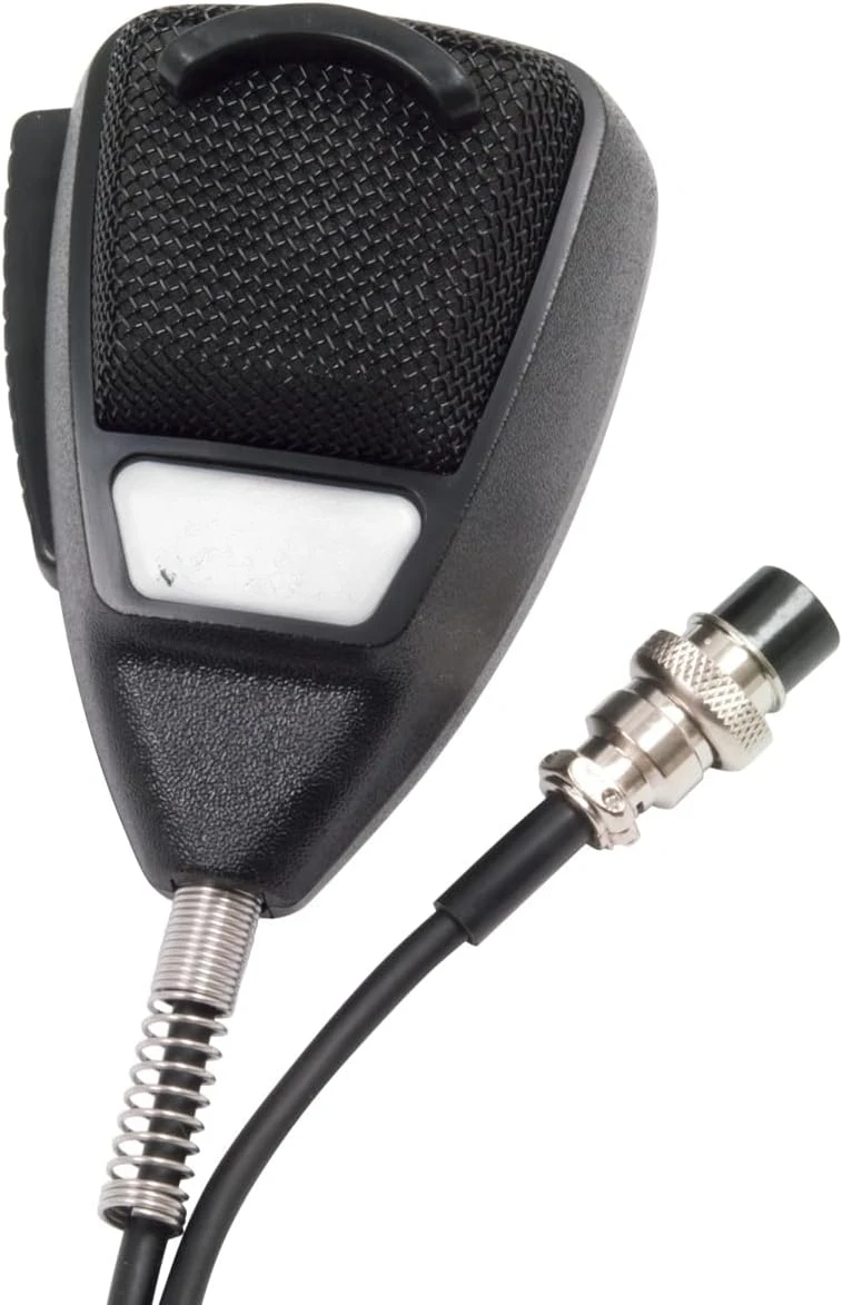 302-636LB1 Black Noise Cancelling 4 Pin CB Microphone (Bulk),XLR