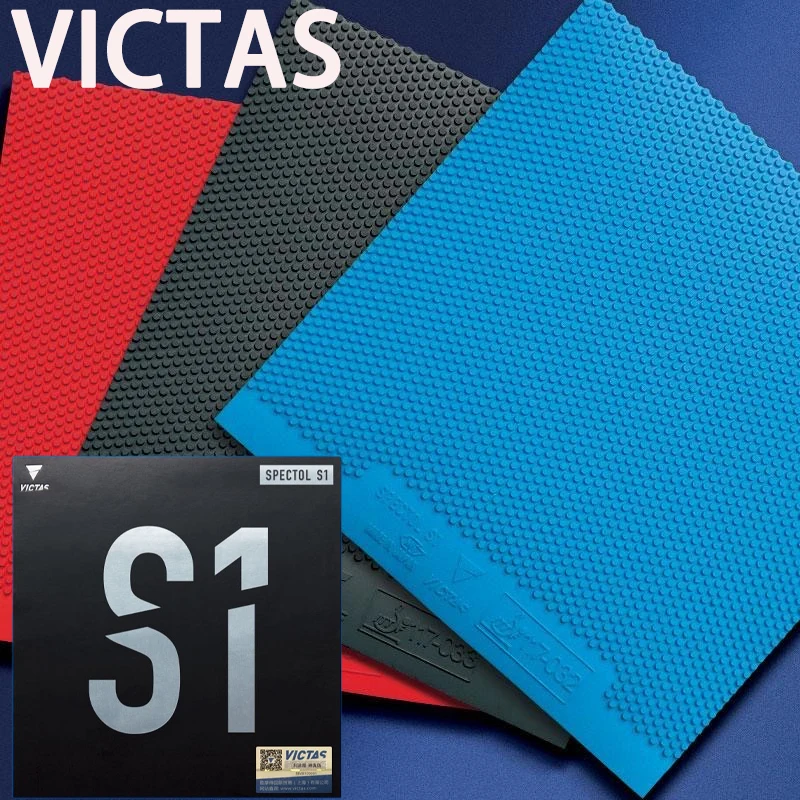 

VICTAS Table Tennis Rubber Sheet With Yellow Sponge Raw Rubber S1 Original Ping Pong Rubber 1.3/1.6/2.0/Max High Elasticity