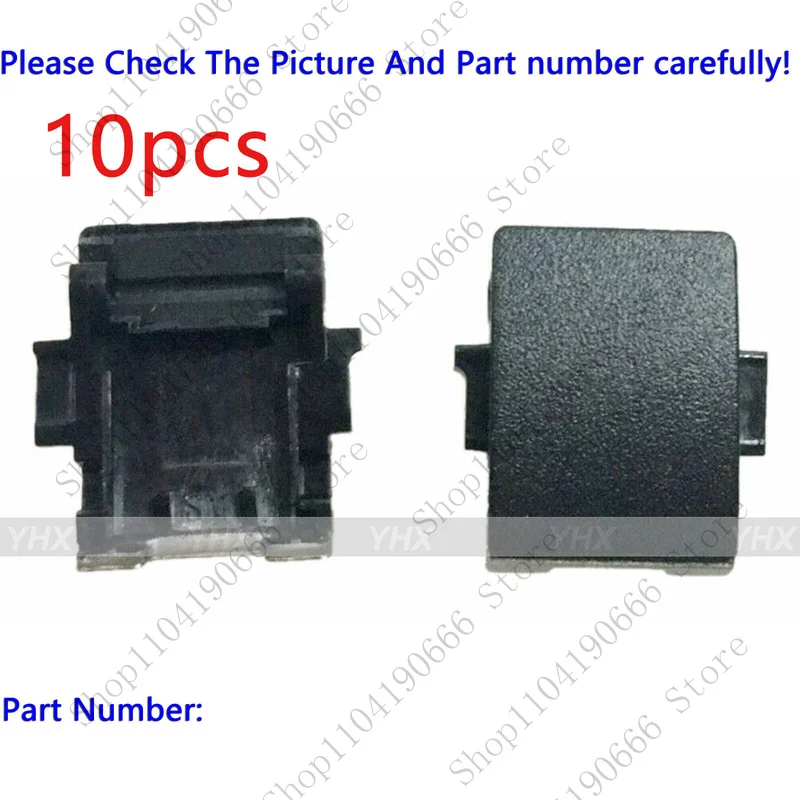 

Notebook computer components 10pcs Ethernet RJ-45 LAN Network Door Cover for HP 840 745 848 G3 G4 Bottom Case.
