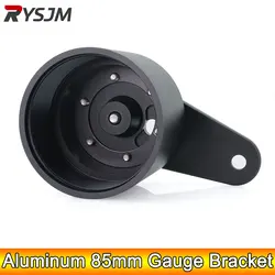 AD 1pc Instrument Bracket 85mmAluminum Meter Mount Holder Bracket Gauge Pods Motorcycle Tachometer Speedometer Gauge Holder