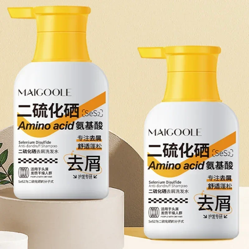 400ml Anti-Dandruff Itching Anti-hair Loss Selenium Disulfide Dandruff Shampoo Oil Control Nourishing Refreshing Shampoo