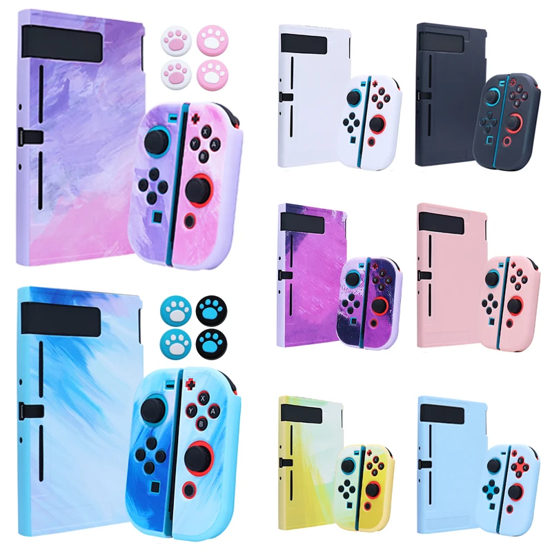 Casing Pelindung TPU Lembut untuk Nintendo Switch NS Pengendali Konsol Gamepad Joy Con Casing Kulit Sampul Penuh Aksesori Video Game