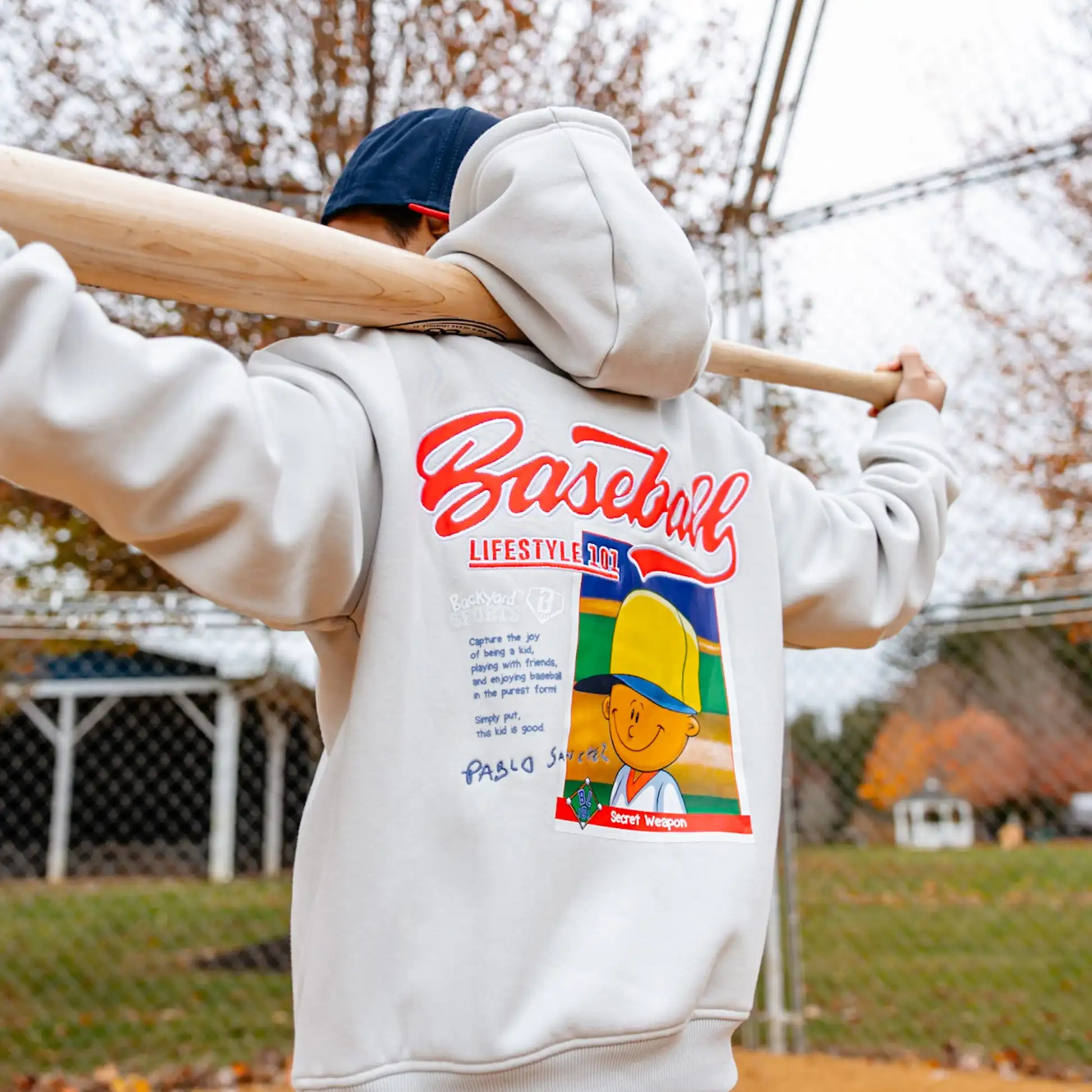Herbst- und Winter-Baseball-Kapuzenpullover für Kinder, BL101 Baseball-Fleece-Pullover für Erwachsene und Kinder