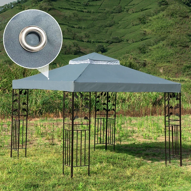 Imagem -04 - Waterproof Garden Camping Toldo Tenda Outdoor Canopy Top Roof Shelter Sun Shadow Cover Gazebo Pátio 3x3m