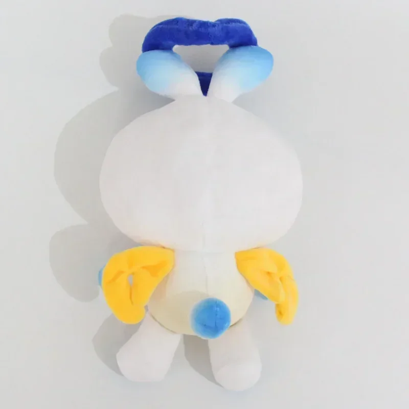 Game New S-Soniced Cartoon White Chao Plush Toy Anime Angel Chao Cosplay Stuffed Doll Safa Pillow Room Decoration Birthday Gift