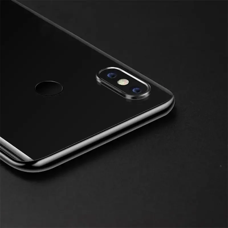 Para xiaomi redmi nota 8 pro mi 8 mi8 se câmera guarda círculo lente de metal filme protetor caso capa pára-choques + lente proteção anel