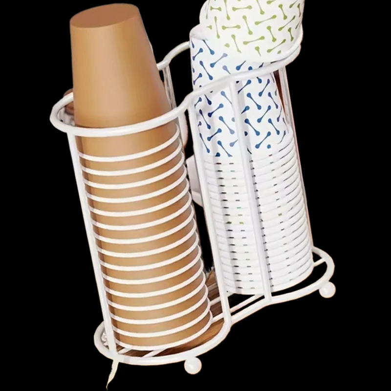 

1PC Multifunctional Paper Cup Holder Kitchen Paper Cup Holder Disposables Cups Picker Household Coffee Cup Holder For Home