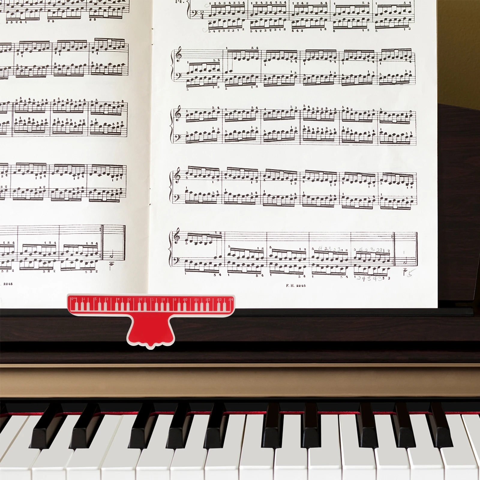 

5pcs Music Sheet Plastic Book Clip For Reading Score Holder Page Holder Durable Simple Sheet Clip Creative Music Book Clamp