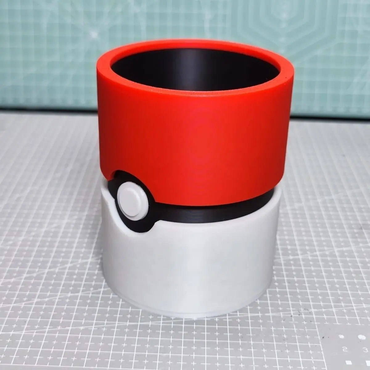 2025 nuevo Pokémon elf ball estilo portalápices de escritorio Pokémon ins portalápices estudiante Oficina almacenamiento de escritorio